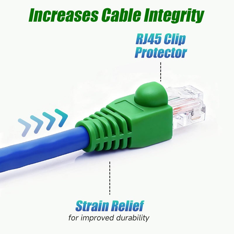 YIOVVOM RJ45 Strain Relief Boots (Green) - Image 5
